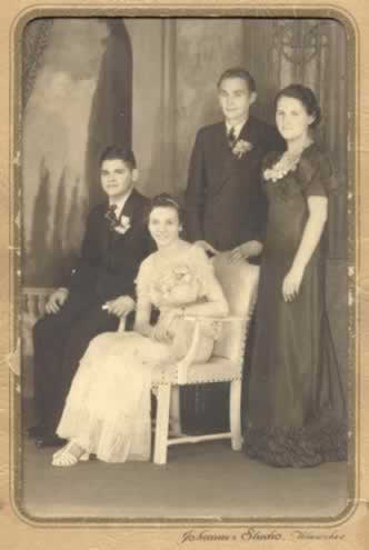 Wedding of Harold & Dorothy Landers